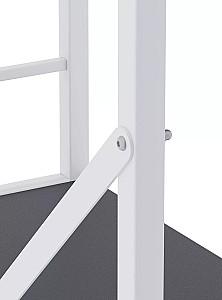 Etajera Nex Loft Alb/Antracit (Gri) 5 rafturi