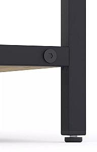 Etajera Nex Loft Antracit (Gri)/Stejar Artisan (Maro) 5 rafturi