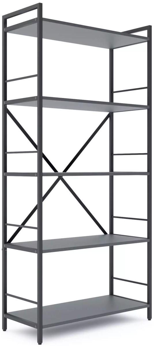 Etajera Nex Loft Antracit (Gri) 5 rafturi