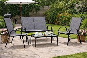 Set mobila de gradina GardenLine NEO9924 Gri / Negru
