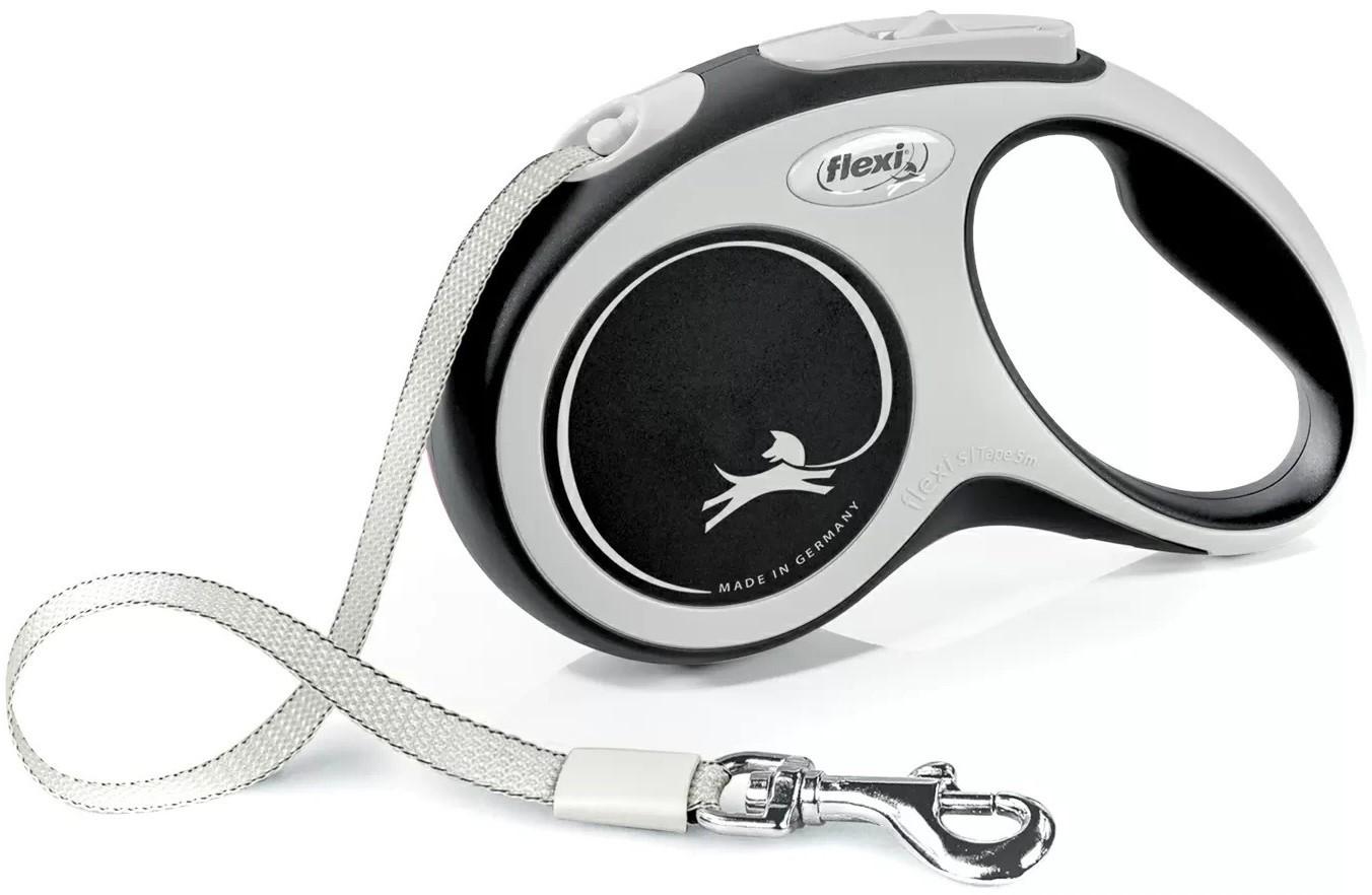 Ham pentru caini Beeztees Flexi New Comfort Tape Black S 5m (756919)