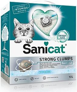 Asternut pentru litiere Sanicat Strong Clumps 10L