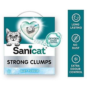 Asternut pentru litiere Sanicat Strong Clumps 10L
