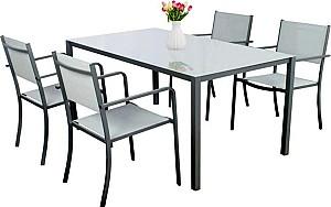 Set mobila de gradina GardenLine ANH0884KPL Gri