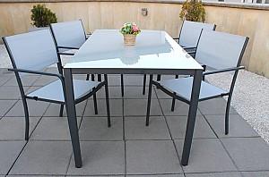 Set mobila de gradina GardenLine ANH0884KPL Gri