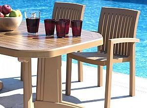 Scaun terasa Papatya Neta Teak