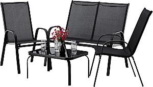 Set mobila de gradina GardenLine NEO6397 (Black)