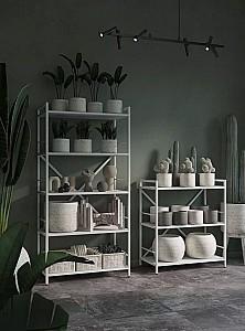 Etajera Nex Loft Alb 5 rafturi