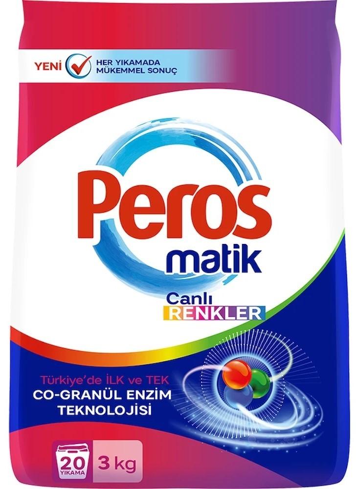 Pulbere de spalat Peros Bright Colors 3kg