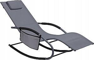 Sezlong GardenLine LEZ1601 Gri Inchis