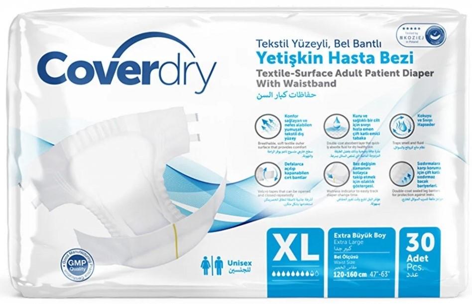 Scutece pentru maturi Coverdry Standard X-Large 30pcs