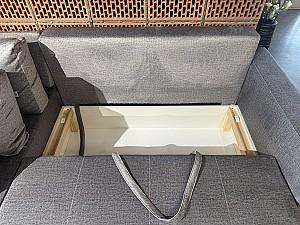 Canapea coltar Sofyno Twist Gri