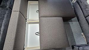 Canapea coltar Frankof Dallas Gri