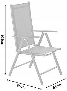 Scaun terasa GardenLine TIH3804