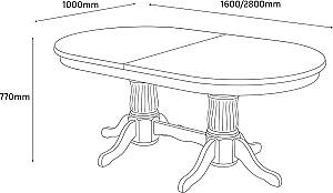 Masa Fabrik Home Elegance (Ovala) Nuc