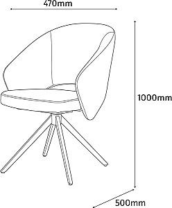 Scaun de birou Art-Lux Sandra Maro