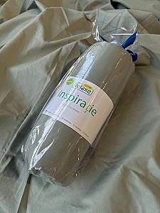 Cearsaf pentru pat Relaxe Home Inspiratie 90x200 cm Green-Gray