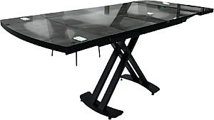 Masa MG-Plus Belgrad Irony High Gloss / Negru