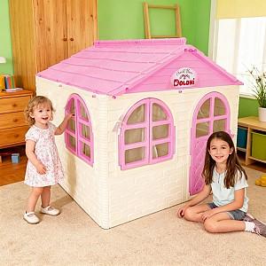 Casuta de joaca Doloni 02550/4 Alb/Roz