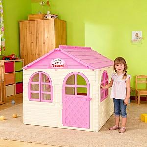 Casuta de joaca Doloni 02550/4 Alb/Roz