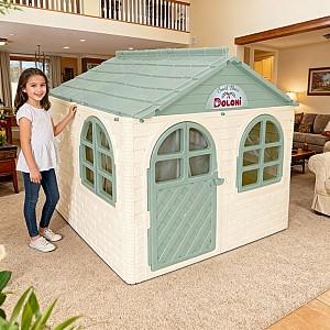 Casuta de joaca Doloni 02550/2 Alb/Verde