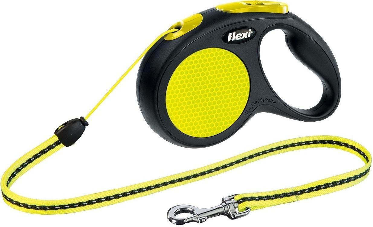 Ham pentru caini Beeztees Flexi New Classic Neon Cord S (756801)