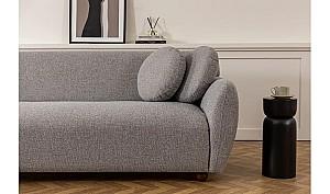 Canapea Trendy Eddy 3locuri Gri Deschis