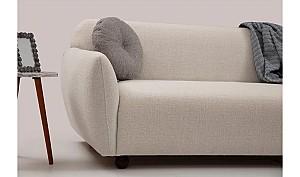 Canapea Trendy Eddy 3locuri Crema