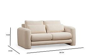 Canapea Trendy Crema de crin 2