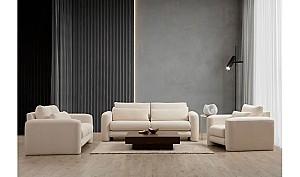 Canapea Trendy Crema de crin 2