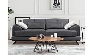 Canapea Trendy Frido 3locuri Antracit (Gri)