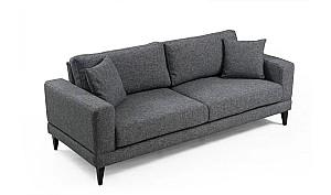Canapea Trendy Nordic 3locuri Gri închis
