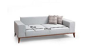 Canapea Trendy Montana 3locuri Gri