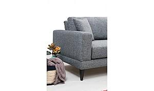 Canapea Trendy Nordic 3locuri Gri închis