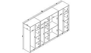 Dulap Trendy Kardelen 1600-125