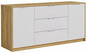 Comoda MatroLuxe Aura №2 Stejar Craft Auriu (Maro)