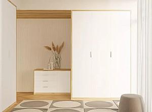 Comoda MatroLuxe Aura №3 Stejar Craft Auriu (Maro)