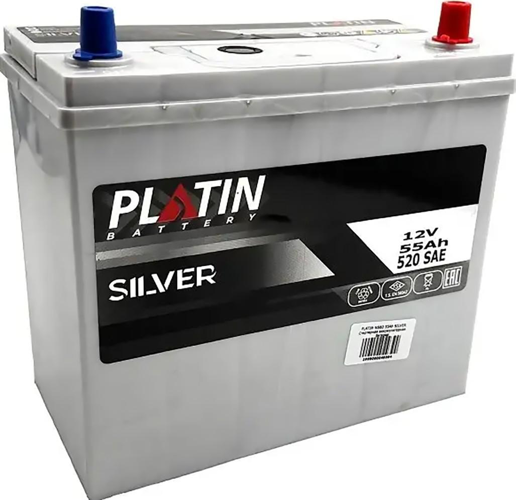 Acumulator auto Platin NS60 55Ah SILVER