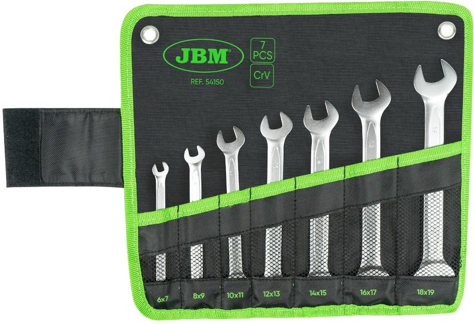Set de chei JBM 7-19 mm 7 buc. 54150