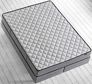 Saltea Trendy Diamond 150x200cm Alb/Gri