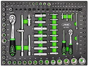 Set de scule JBM 172 buc. 53708