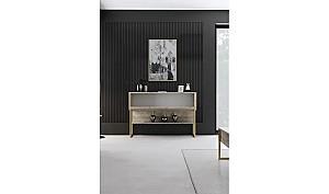 Living Trendy Luxe Set Travertin Aur 180x47x30cm