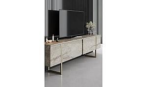 Living Trendy Luxe Set Travertin Aur 180x47x30cm