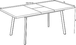 Masa Mika Lini 138 Rivoli