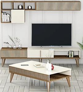 Living Trendy Milano Set 482 Nuc(Maro)/Crem