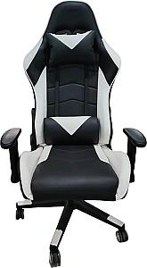 Fotoliu gaming MG-Plus XPrime Negru / Alb