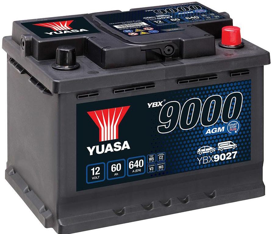 Acumulator auto YUASA YBX9027