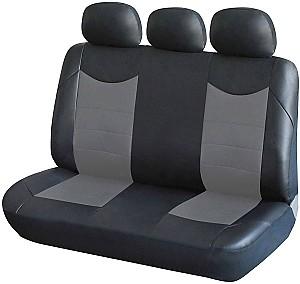 Husa pentru scaun auto AIRLINE ACS-UEL-07 11 buc. (negru/gri)