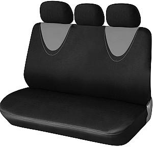 Husa pentru scaun auto AIRLINE ACS-PP-03 9 buc. (negru/gri)