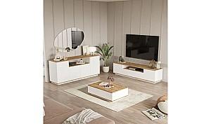 Living Trendy Fr18-Aw Pinul Atlantic Alb 180x45x45cm